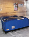 A crawl space sump pump, liner, and dehumidifier installed in Chester