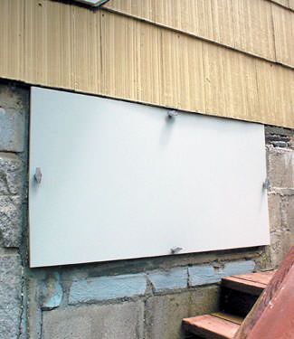 Airtight crawl space doors in Candler