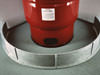 Our water heater flood protection system for basements in Candler