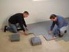 Basement Floor Matting & Vapor Barrier Tiles for carpeting and floor finishing in Greenville, Columbia, Spartanburg