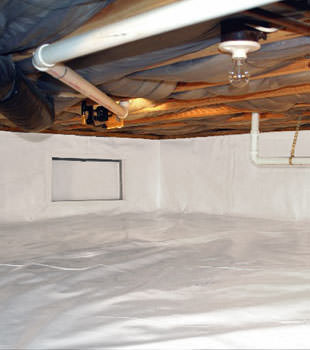 crawl space repair system in Anderson