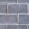 A diagonal stair-step crack found along a foundation wall in a Brevard home