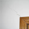 wall cracks along a doorway in a Seneca home.