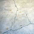foundation heaving cracks in a slab floor in Anderson