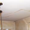 Drywall cracks in Columbia that were poorly patched and repaired.