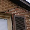 Stair step cracking starting at a window in a Piedmont home