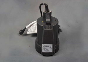 floor sucker sump pump used for dry basements in Waynesville