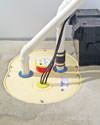 Sump pump installation in Asheville