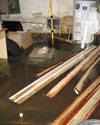 Flooded basement repair in Asheville & nearby