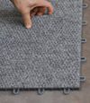 Interlocking carpeted floor tiles available in Lexington, North Carolina, South Carolina & Georgia