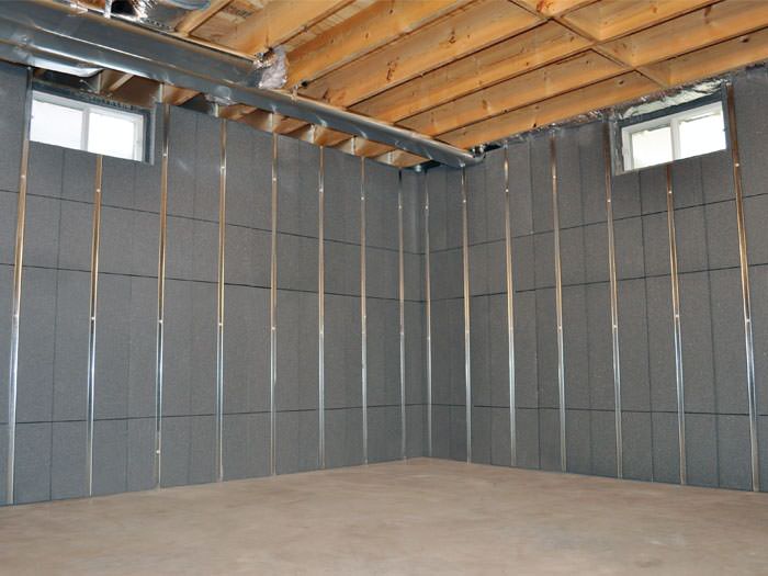Inorganic Basement Wall Panels In, Should You Insulate Ceiling Basement