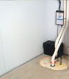 basement wall product and vapor barrier for Spartanburg wet basements
