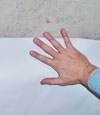 closeup of a plastic basement wall covering on concrete in Franklin