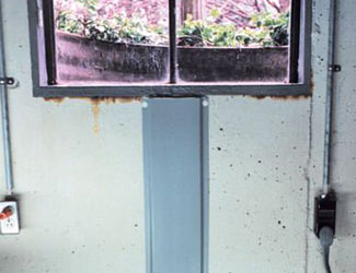 Repaired waterproofed basement window leak in Anderson